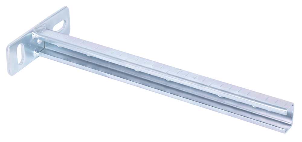 Schienenkonsole für Installationsschiene