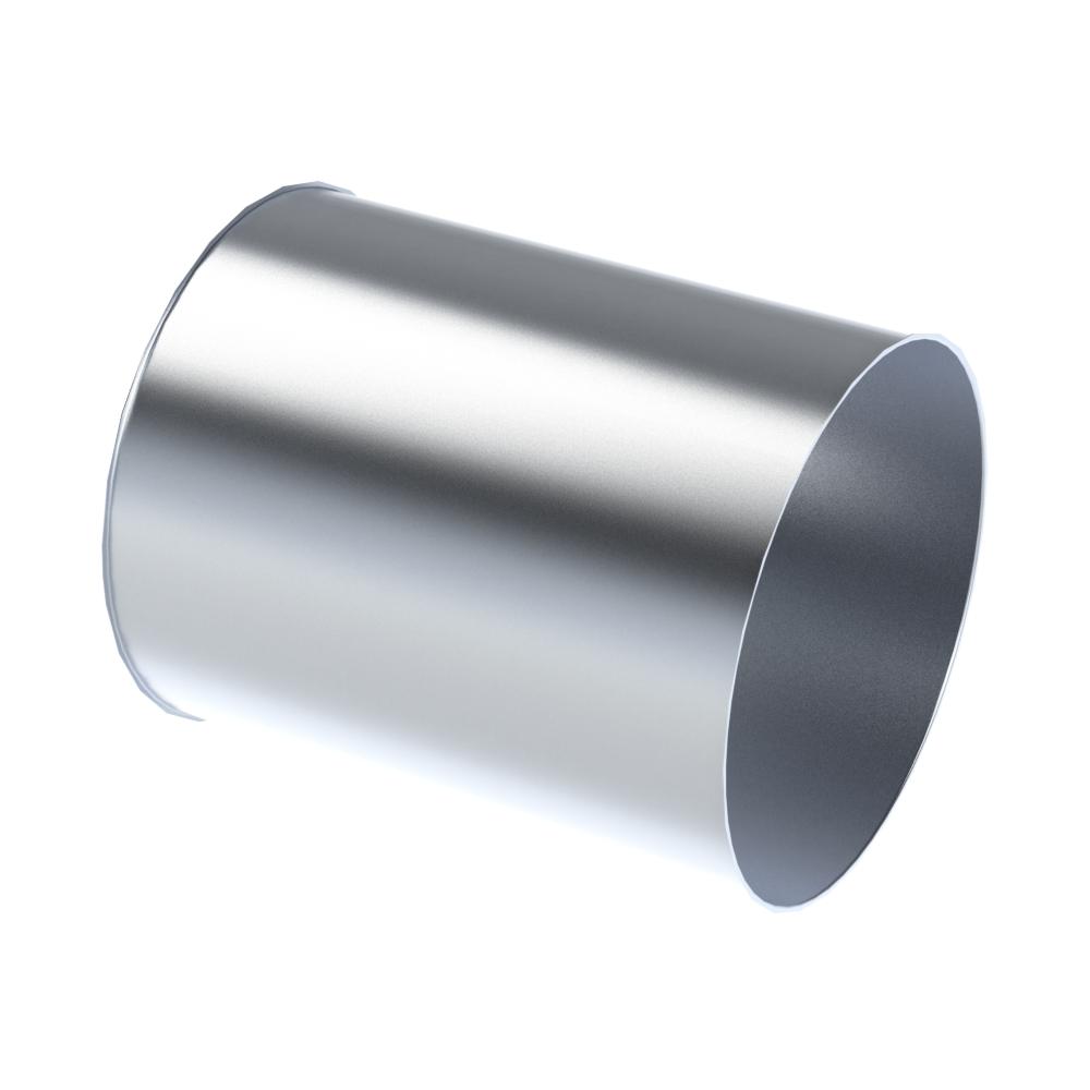 Bördelrohr lasergeschweißt L = 500 mm