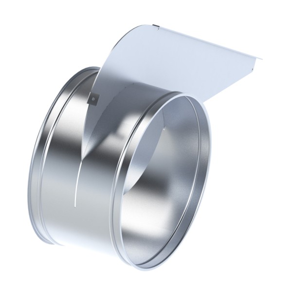 Kettenschieber Rohr-Ø D = 100 mm