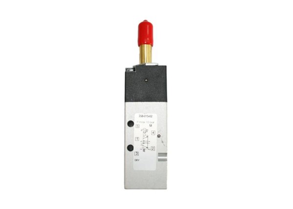 Steuerventil 1/8" 24/230V Camozzi komplett mit Anschlüssen