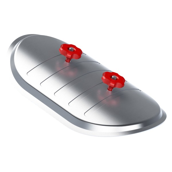 Revisionsdeckel Stahl verzinkt mit Kantenschutz