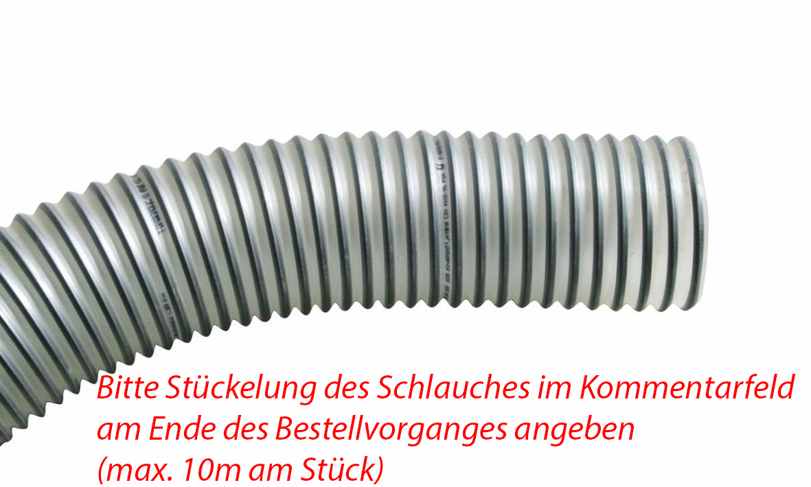 Absaugschlauch D=200 mm / 12m Climtex leicht, flexibel, PVC-Gewebeschlauch  - Bösch MRS
